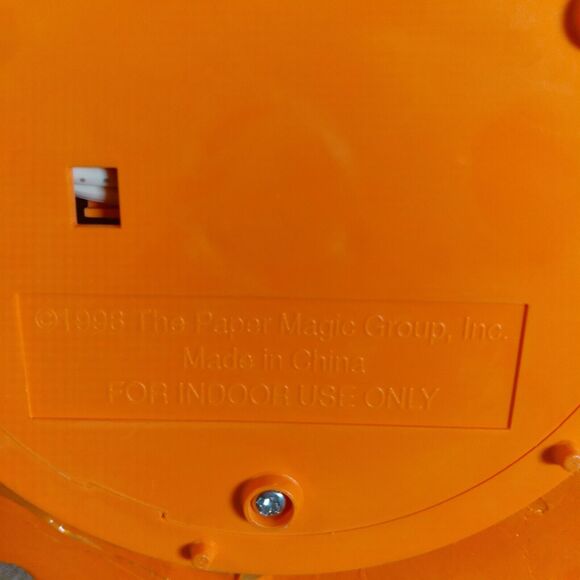 VTG 90s Paper Magic 18" Stacked Jack-O-Lantern Pumpkin Lighted Totem Halloween - Picture 12 of 12